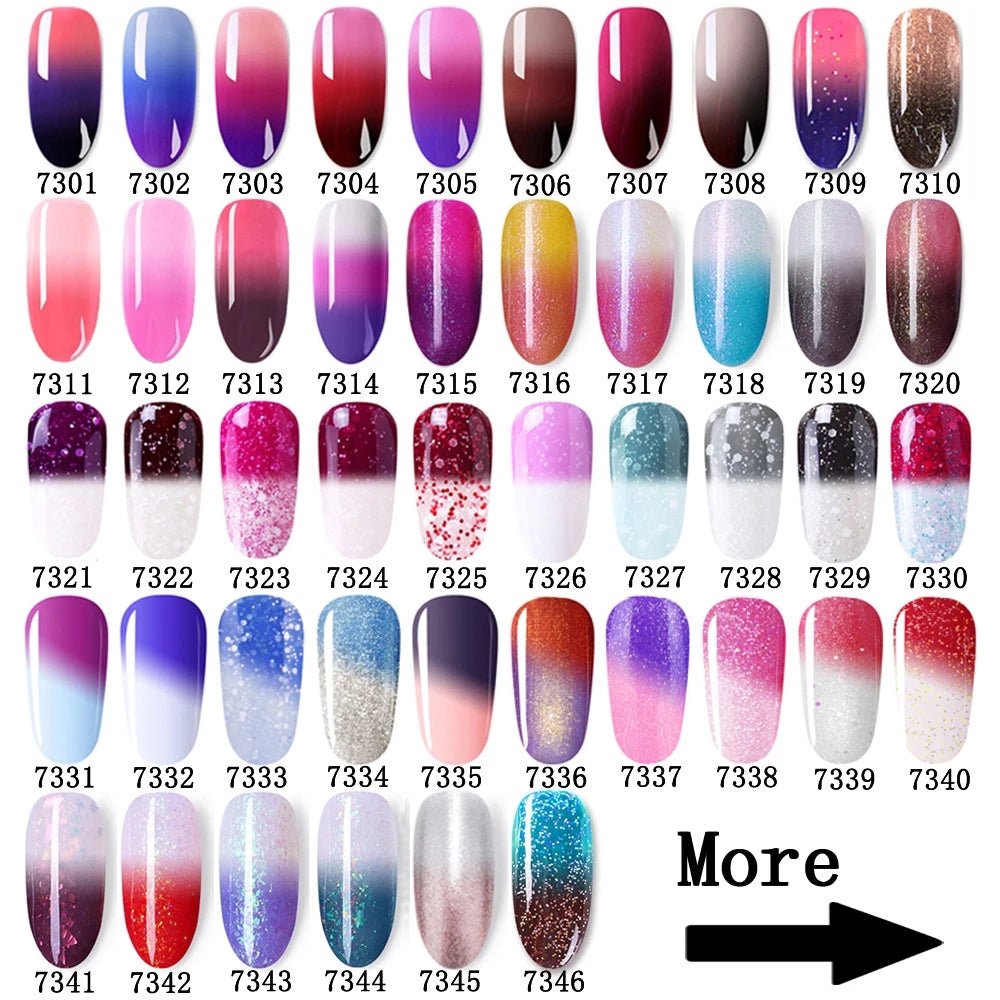 Esmalte em Gel Térmico GWS MOONQ - Luna Fashion Style -
