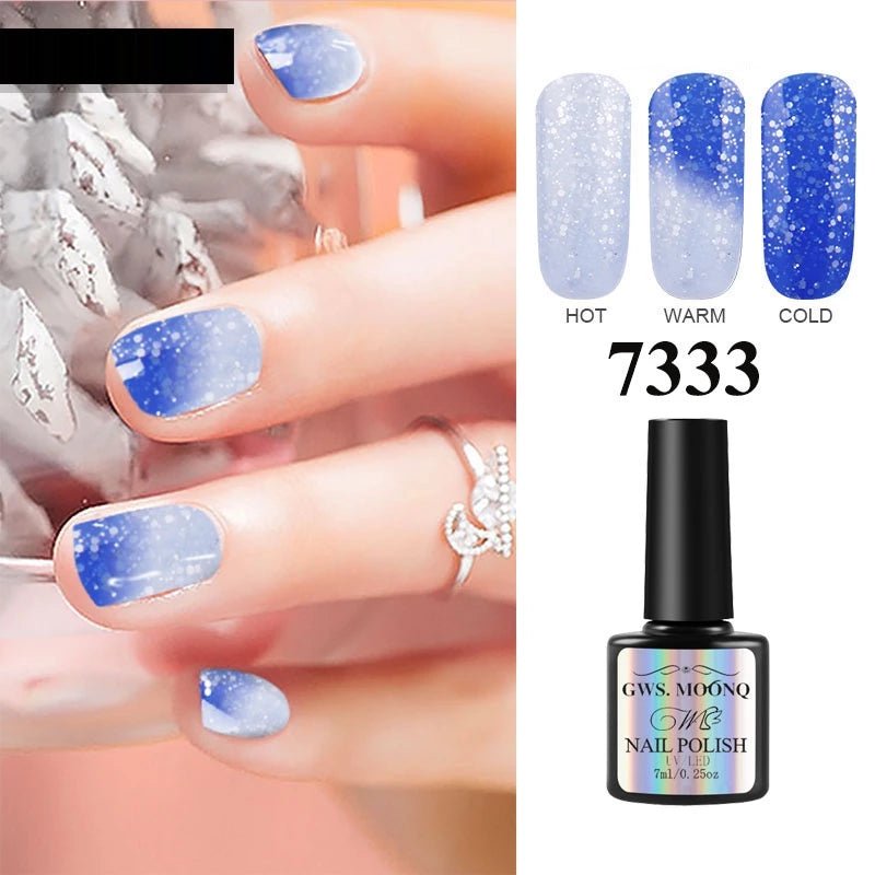 Esmalte em Gel Térmico GWS MOONQ - Luna Fashion Style -