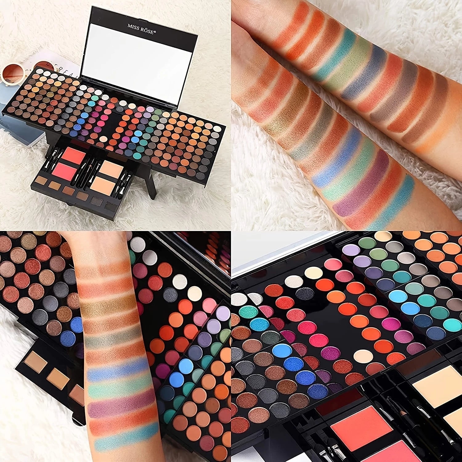 Estojo Completo de Maquiagem com 180 Cores - Luna Fashion Style -