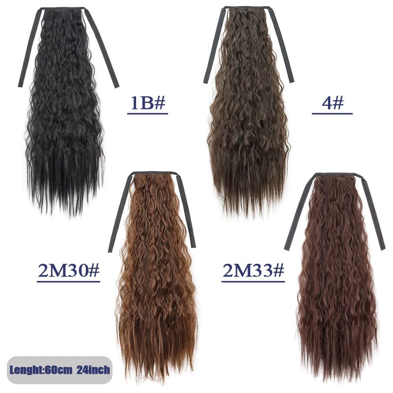 Extensão de Cabelo Cacheado Kinky Sintético - Luna Fashion Style -