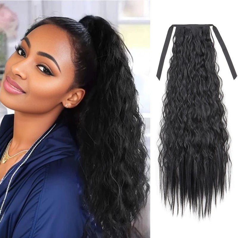 Extensão de Cabelo Cacheado Kinky Sintético - Luna Fashion Style -