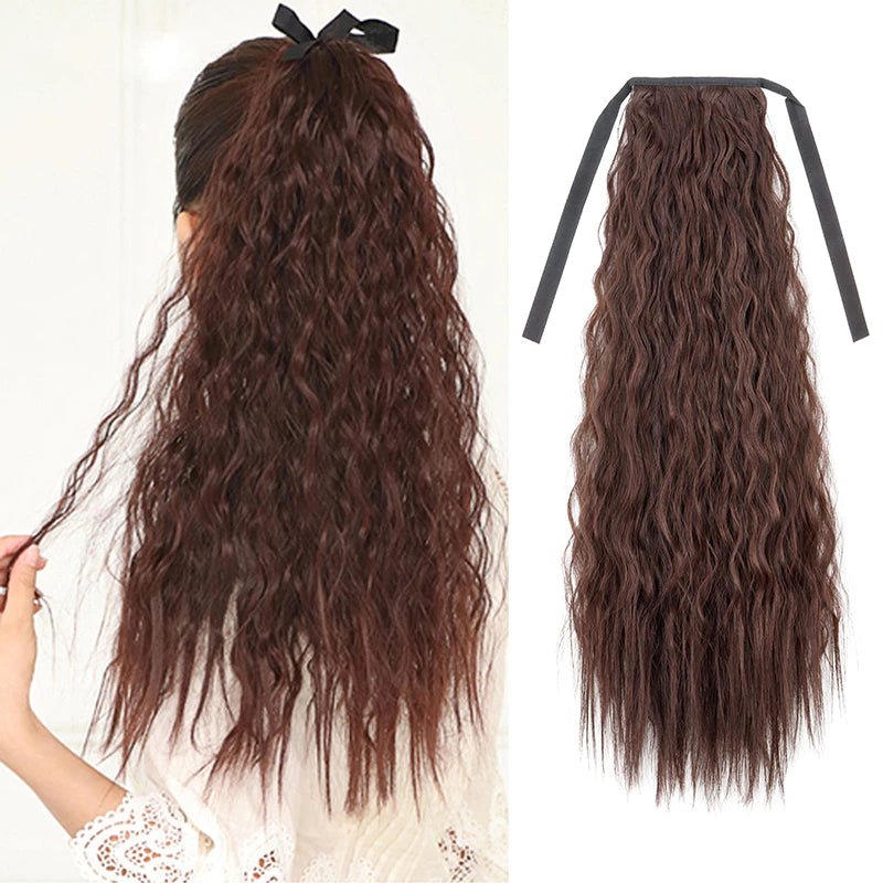 Extensão de Cabelo Cacheado Kinky Sintético - Luna Fashion Style -
