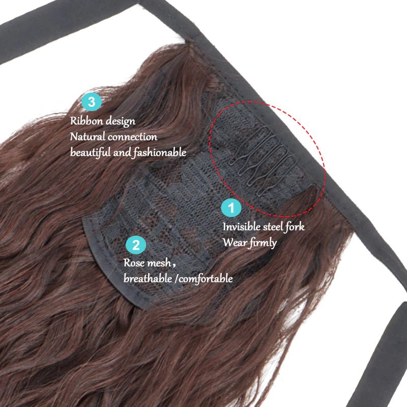 Extensão de Cabelo Cacheado Kinky Sintético - Luna Fashion Style -