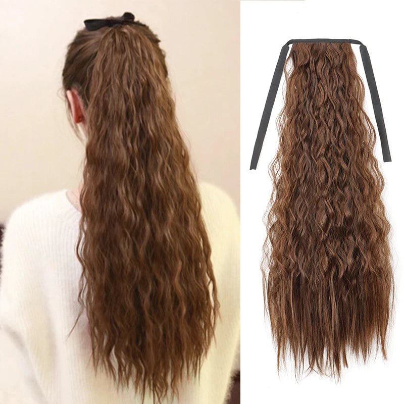 Extensão de Cabelo Cacheado Kinky Sintético - Luna Fashion Style -