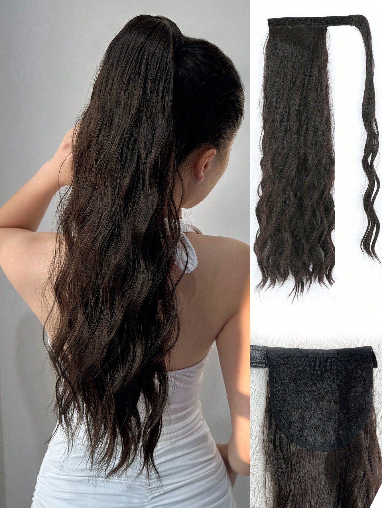Extensão de Rabo de Cavalo Ondulado - Luna Fashion Style -