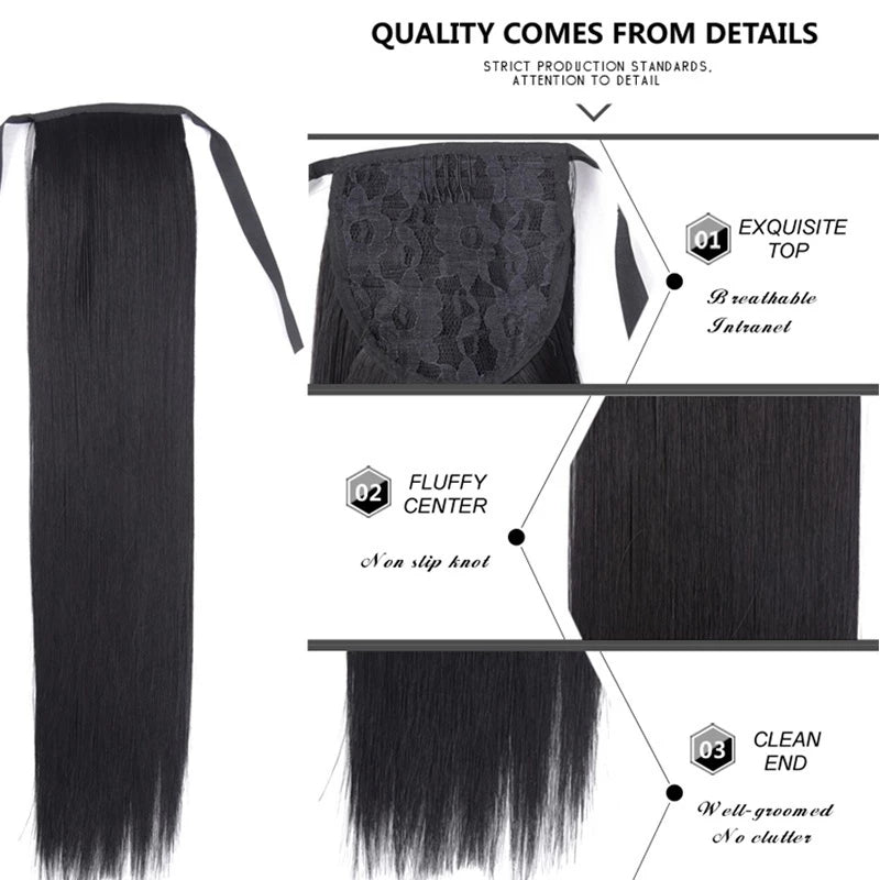 Extensão de Rabo de Cavalo Super Longa 85 cm - Luna Fashion Style -