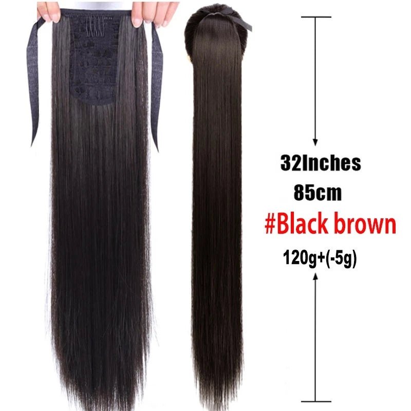 Extensão de Rabo de Cavalo Super Longa 85 cm - Luna Fashion Style -