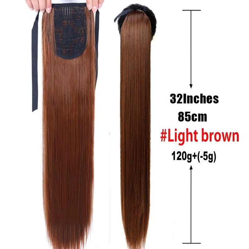 Extensão de Rabo de Cavalo Super Longa 85 cm - Luna Fashion Style -