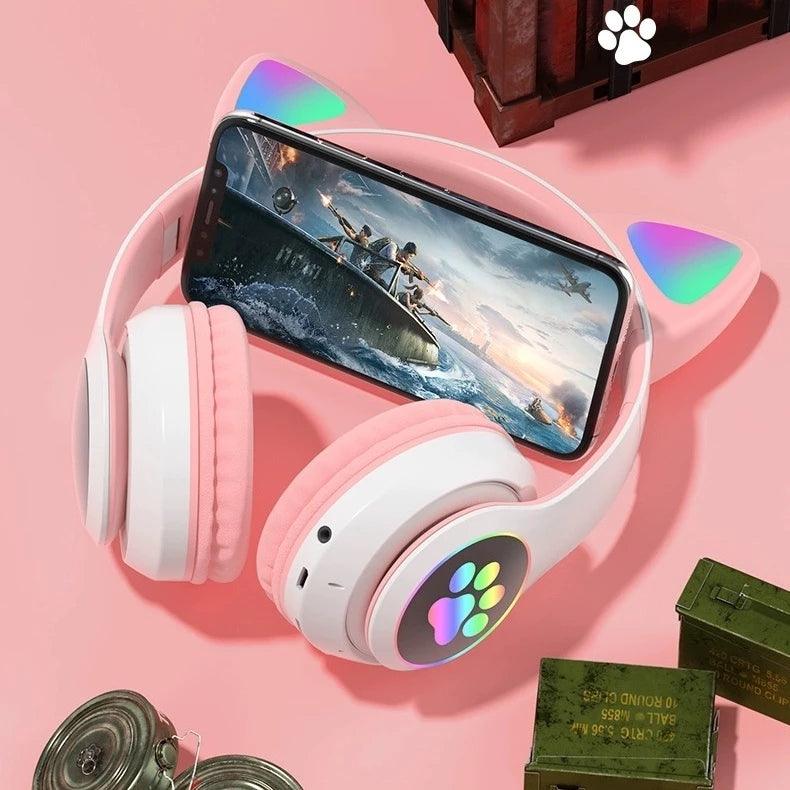 Fone De Ouvido Gatinha Bluetooth - Luna Fashion Style -