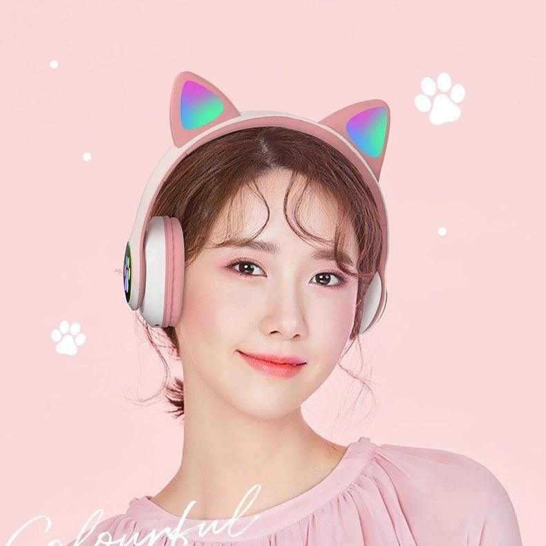 Fone De Ouvido Gatinha Bluetooth - Luna Fashion Style -