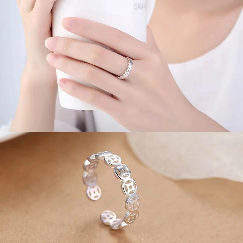 Anillo delicado - Plata S925 ajustable y minimalista