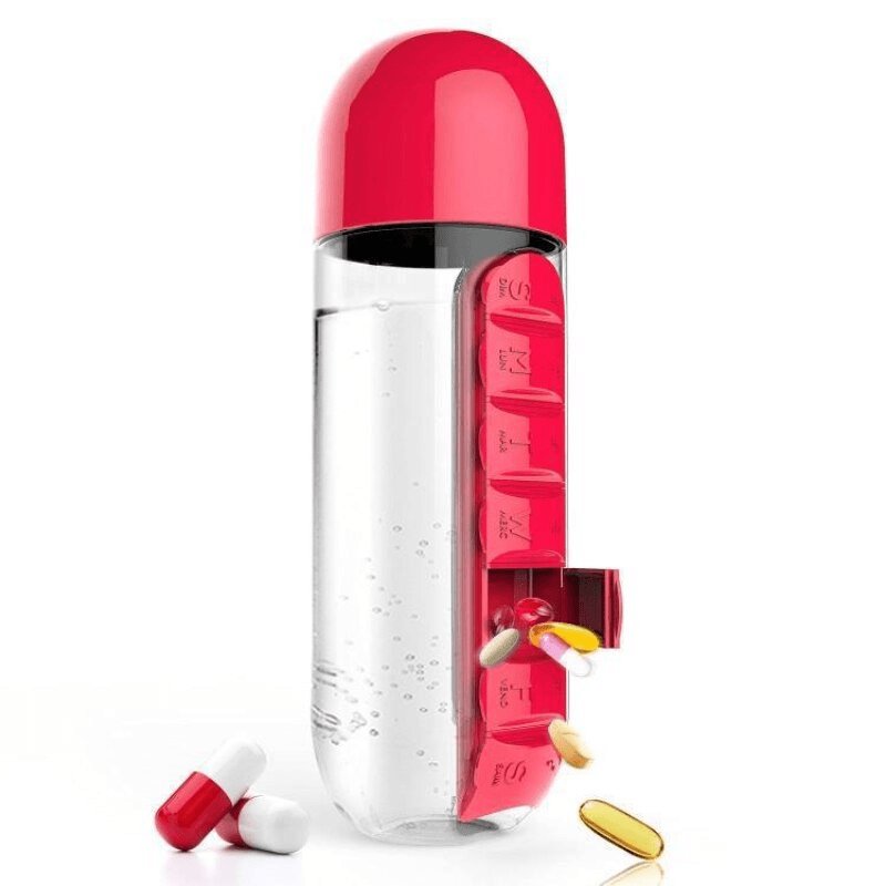Garrafa CapsPRO 600ml | Multi - Funcional - Luna Fashion Style -