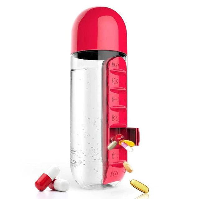 Garrafa CapsPRO 600ml | Multi - Funcional - Luna Fashion Style -