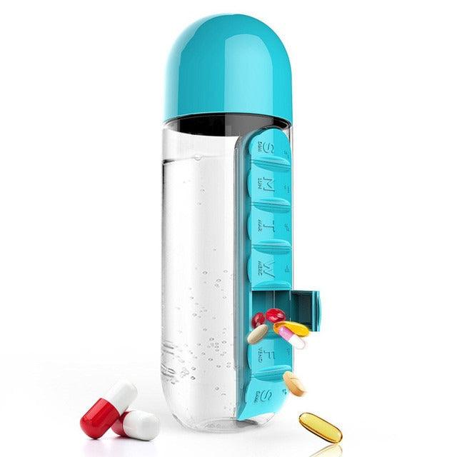 Garrafa CapsPRO 600ml | Multi - Funcional - Luna Fashion Style -