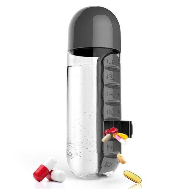 Garrafa CapsPRO 600ml | Multi - Funcional - Luna Fashion Style -