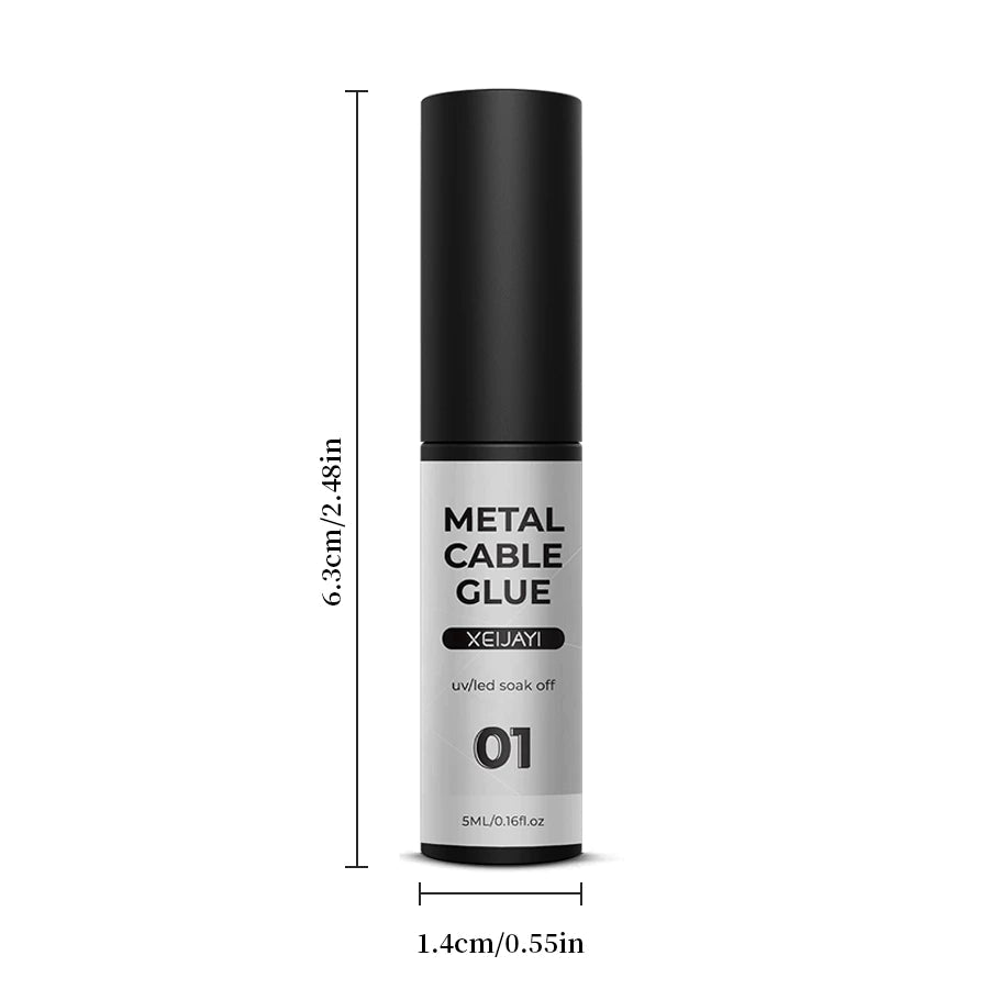 Gel de Unhas Prata XEIJAYI - Luna Fashion Style -