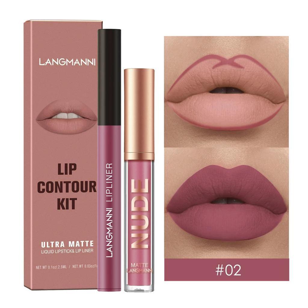 Gloss e Lápis Labial Langmanni - Luna Fashion Style -