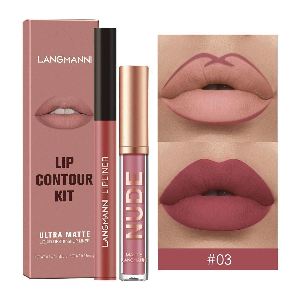Gloss e Lápis Labial Langmanni - Luna Fashion Style -