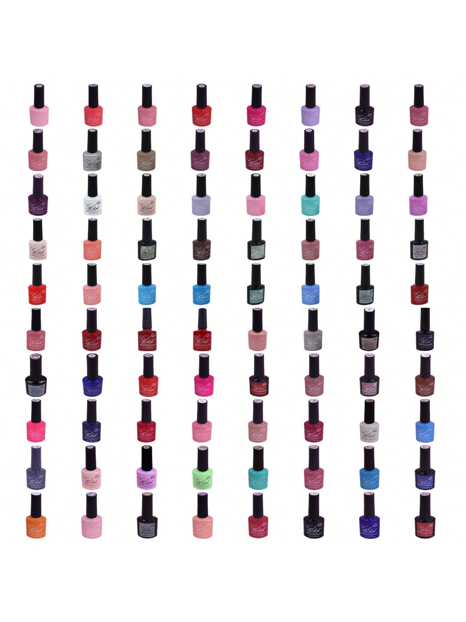 Kit 10 Esmaltes em Gel - Luna Fashion Style -