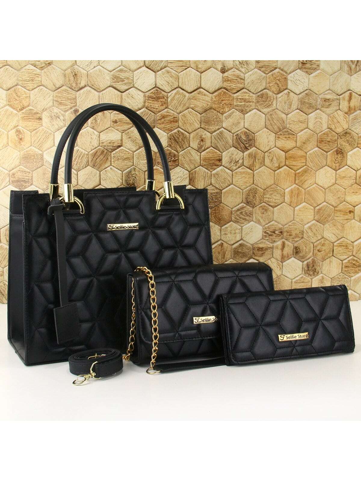Kit Bolsa Castelo Paris - Luna Fashion Style -