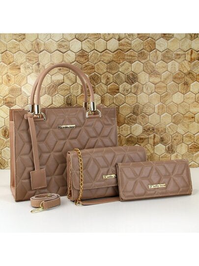 Kit Bolsa Castelo Paris - Luna Fashion Style -