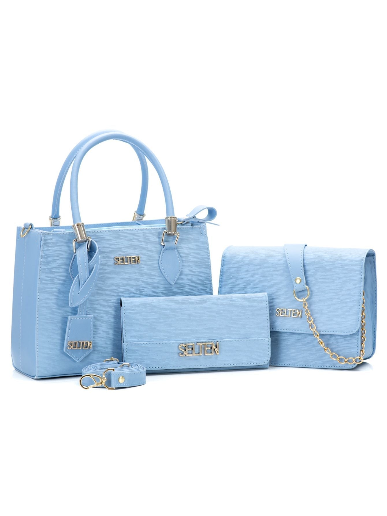 Kit Bolsas Feminina SELTEN - Luna Fashion Style -