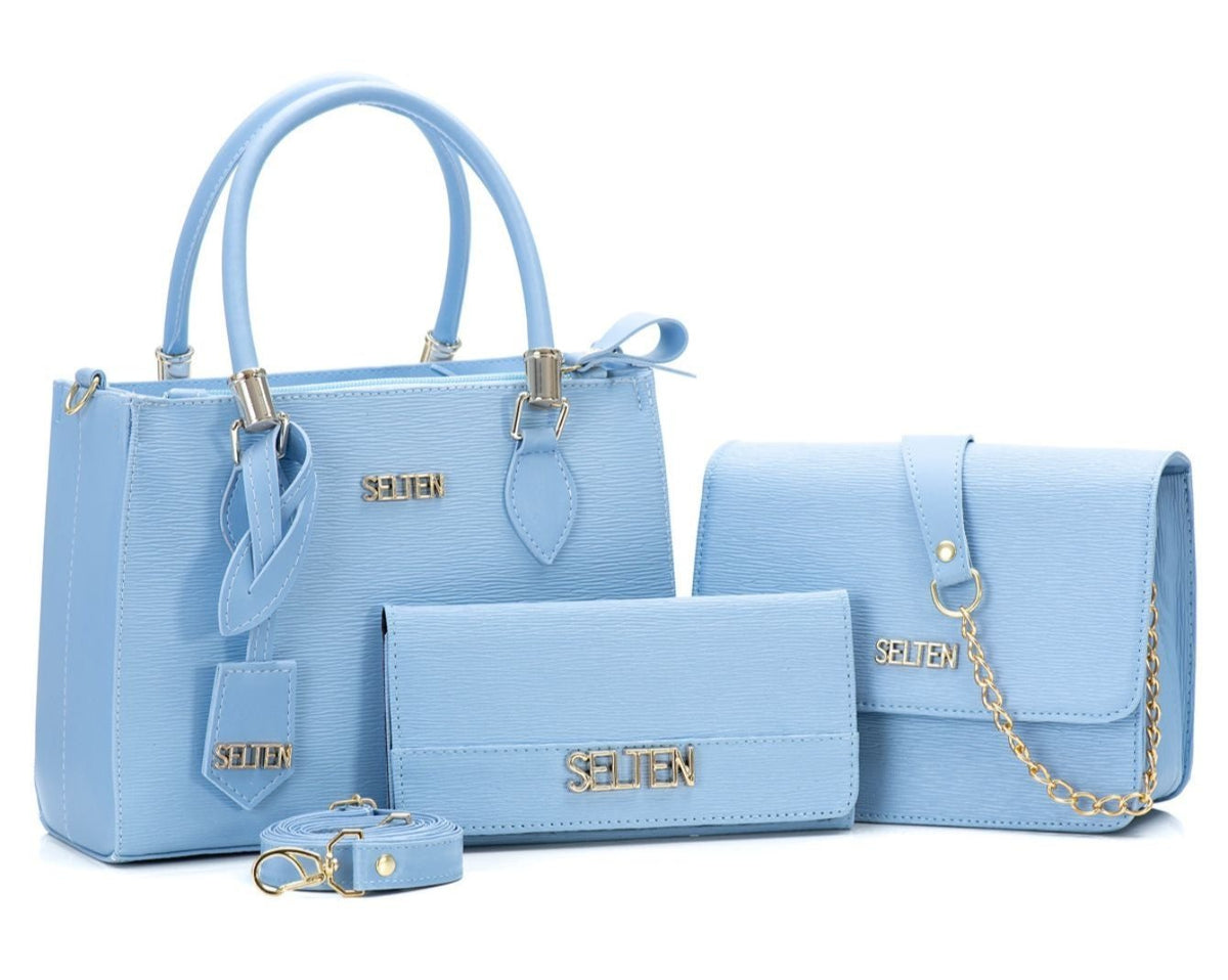 Kit Bolsas Feminina SELTEN - Luna Fashion Style -
