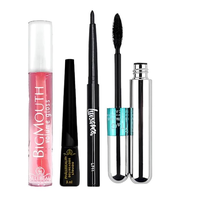 Kit Completo para Olhos e Lábios - Luna Fashion Style -