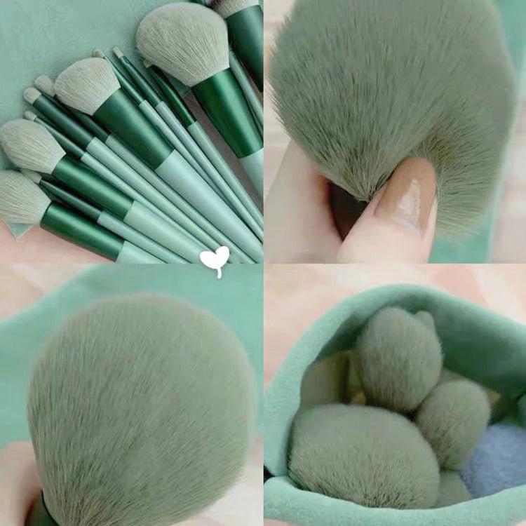 Kit de 13 Pincéis Profissionais - Luna Fashion Style -