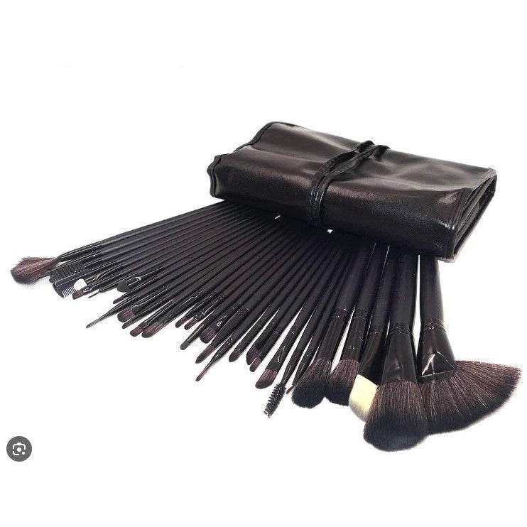 Kit de 32 Pincéis Profissionais - Luna Fashion Style -