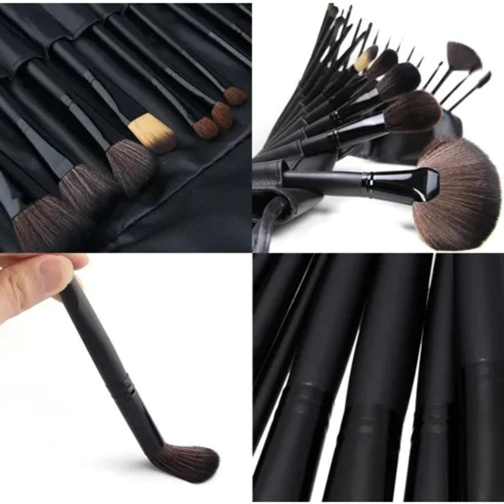 Kit de 32 Pincéis Profissionais - Luna Fashion Style -