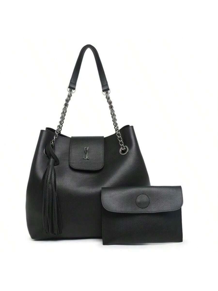 Kit de Bolsas LS + Carteira em Courino - Luna Fashion Style -