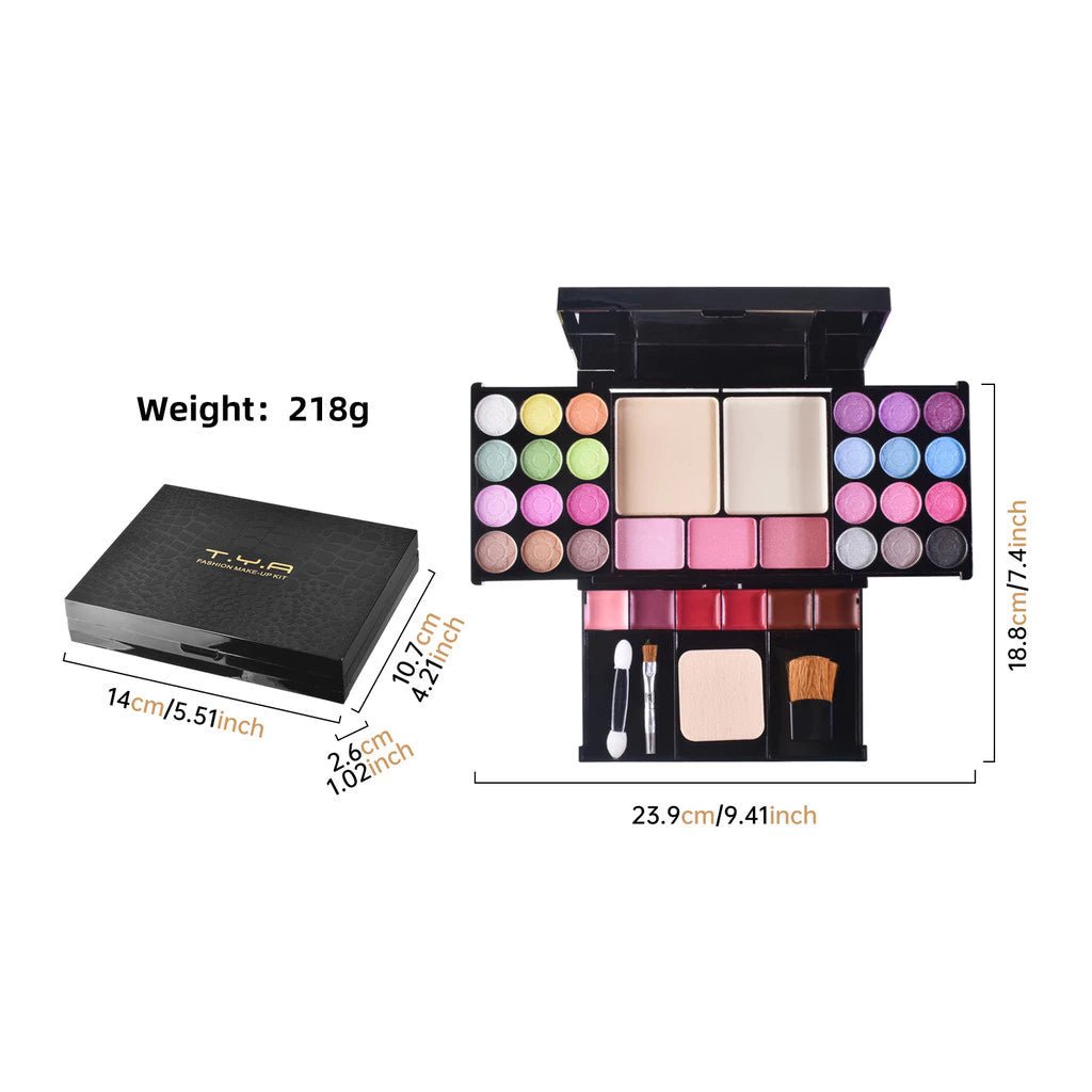 Kit de Maquiagem Profissional Completo - Luna Fashion Style -