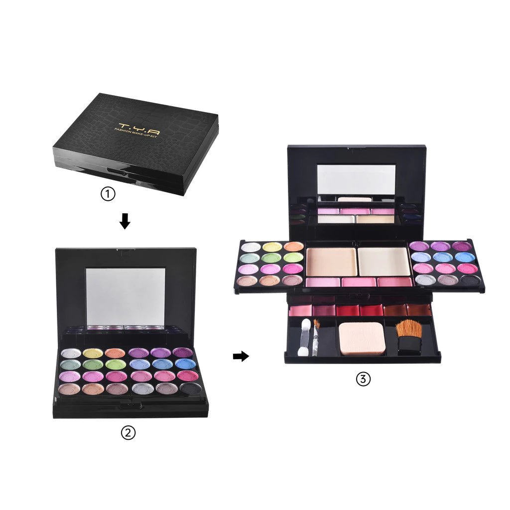 Kit de Maquiagem Profissional Completo - Luna Fashion Style -
