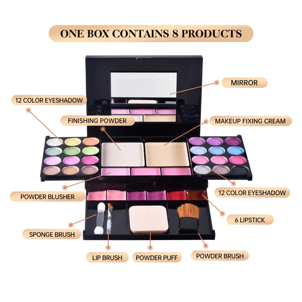 Kit de Maquiagem Profissional Completo - Luna Fashion Style -