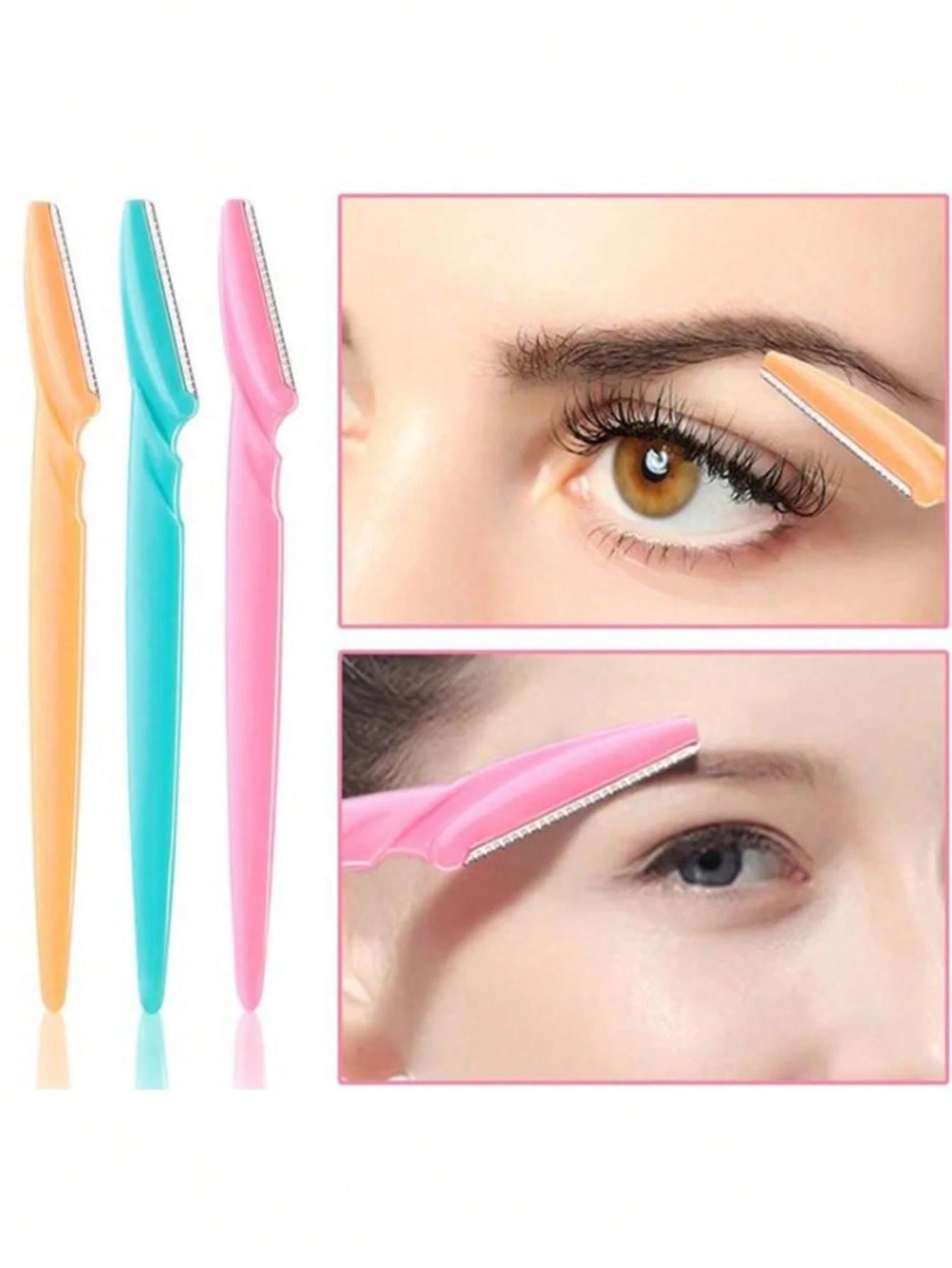 Kit de Navalhas p/ Sobrancelhas - Luna Fashion Style -