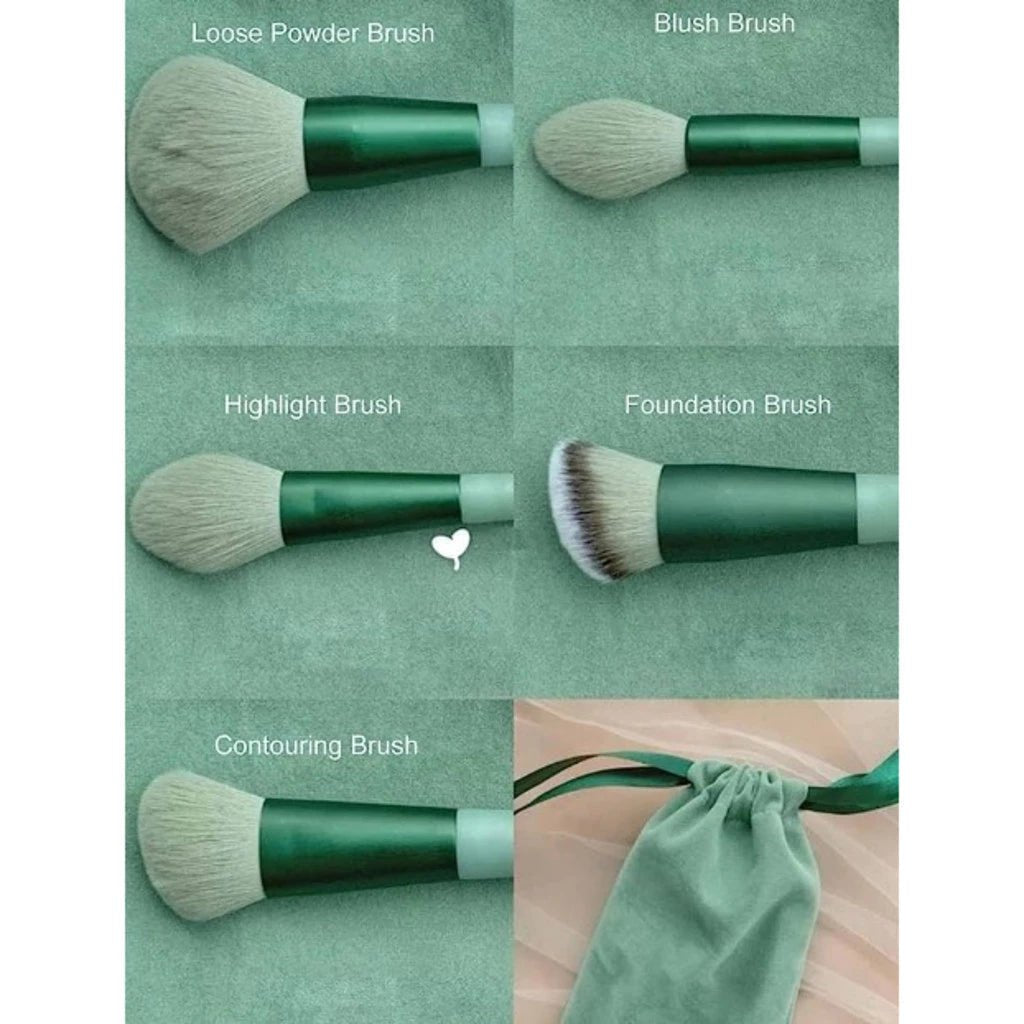 Kit de Pincéis Kabuki Profissional - Luna Fashion Style -