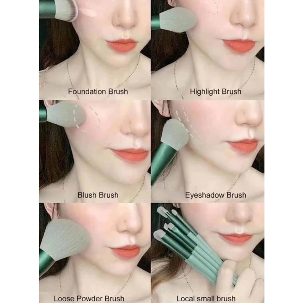 Kit de Pincéis Kabuki Profissional - Luna Fashion Style -