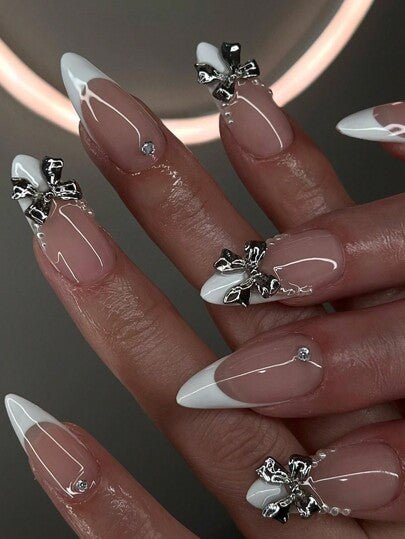 Kit de Unhas Postiças Acrílicas - 292 Peças com 12 Cores - Luna Fashion Style -