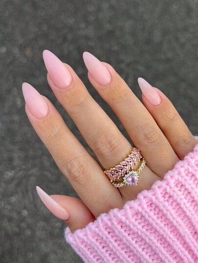 Kit de Unhas Postiças Acrílicas - 292 Peças com 12 Cores - Luna Fashion Style -