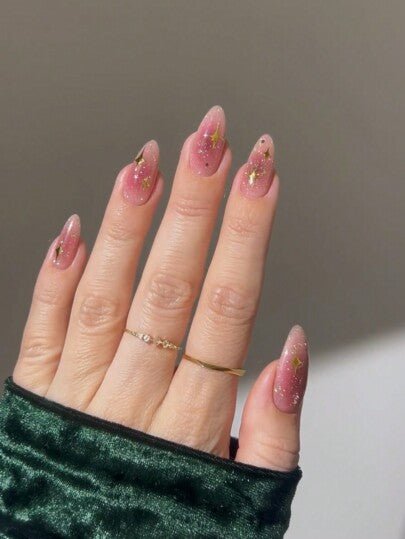 Kit de Unhas Postiças Acrílicas - 292 Peças com 12 Cores - Luna Fashion Style -