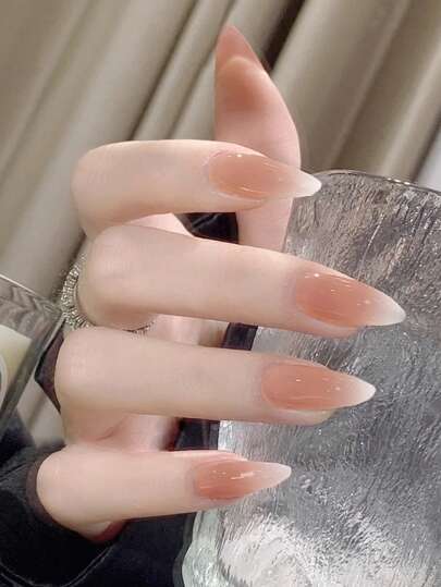 Kit de Unhas Postiças Acrílicas - 292 Peças com 12 Cores - Luna Fashion Style -