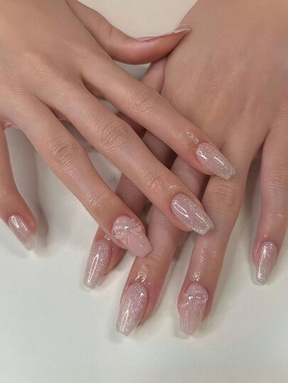 Kit de Unhas Postiças Press On Amendoado | 24 u - Luna Fashion Style -