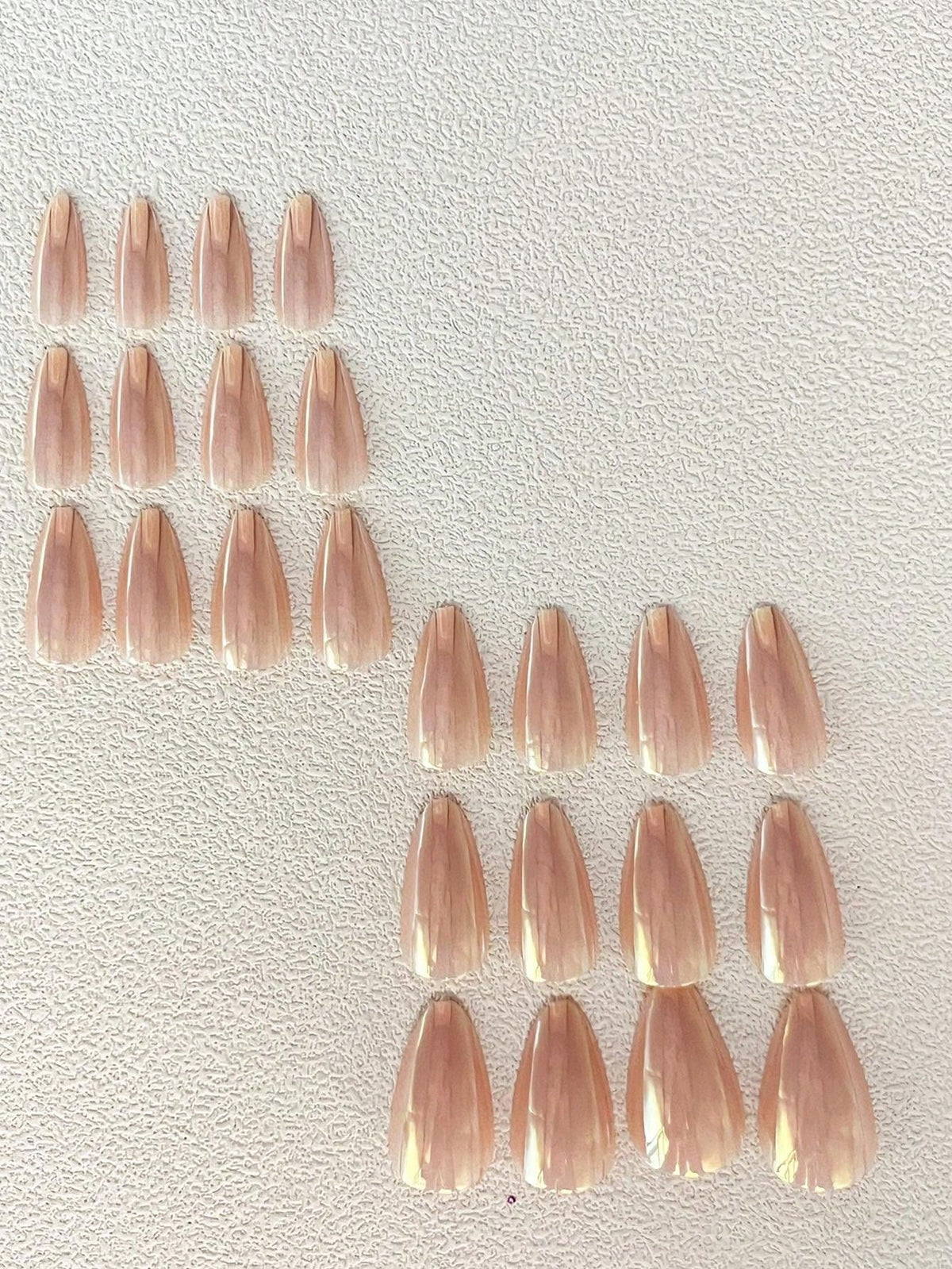 Kit Manicure Francesa Longa Aurora Sereia | 24 u - Luna Fashion Style -