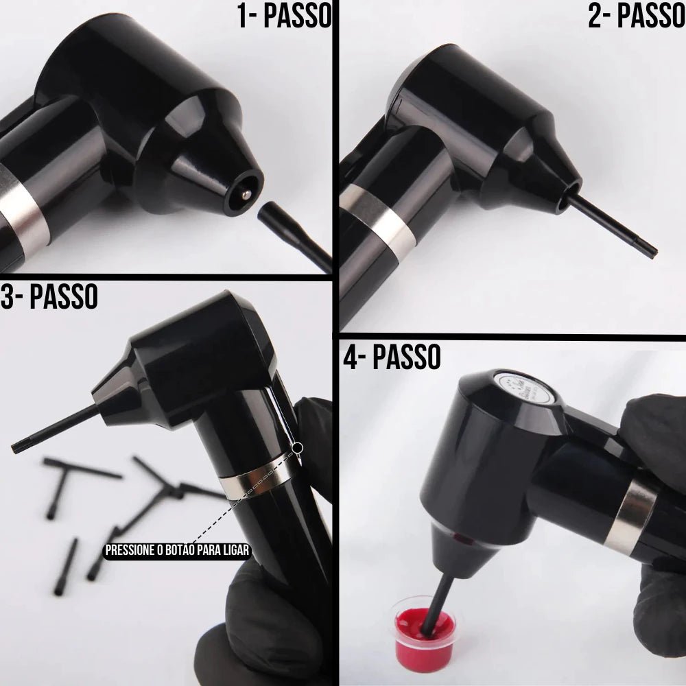 Kit Profissional c/ Acessórios de Designer de Sobrancelhas - Luna Fashion Style -
