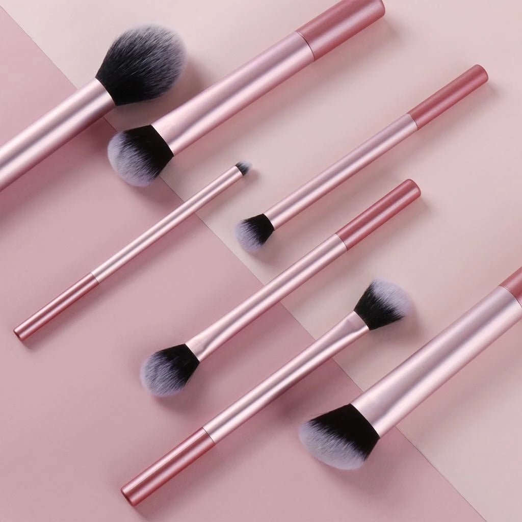 Kit Profissional de Pincéis de Maquiagem | 7 u - Luna Fashion Style -