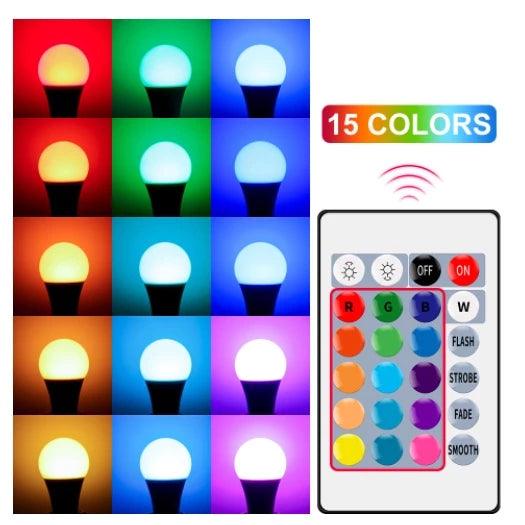 Lâmpada Led Multi - Color - Luna Fashion Style -
