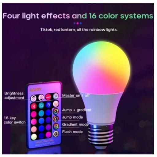 Lâmpada Led Multi - Color - Luna Fashion Style -