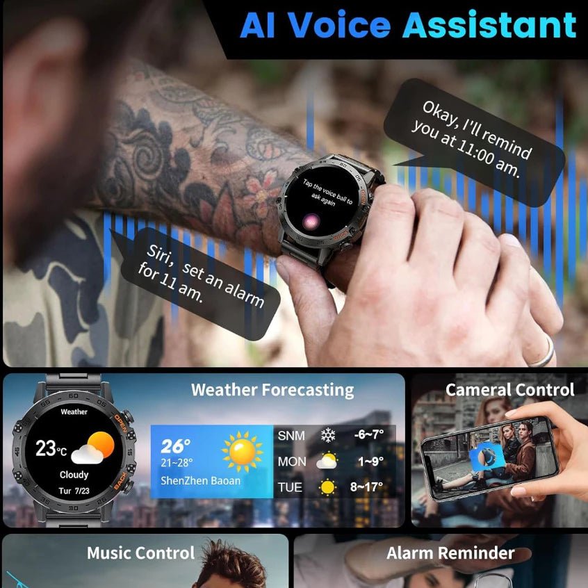 LIGE Smartwatch - Luna Fashion Style -