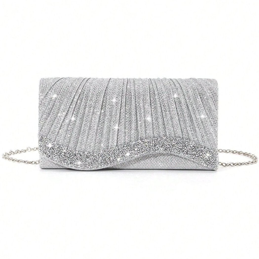 Mini Bolsa de Mão Brilhante - Luna Fashion Style -